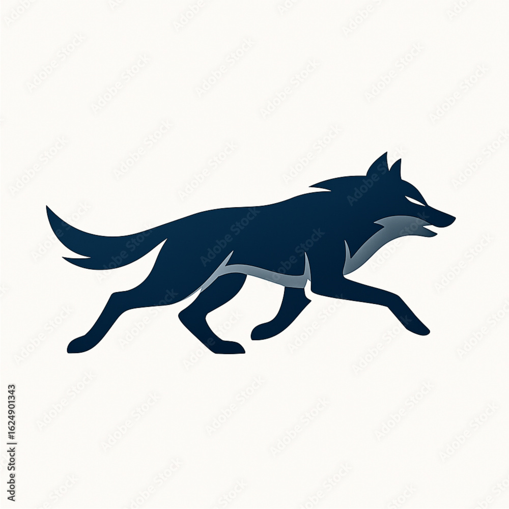 Obraz premium wolf head vector