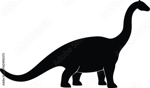 brontosaurus silhouette