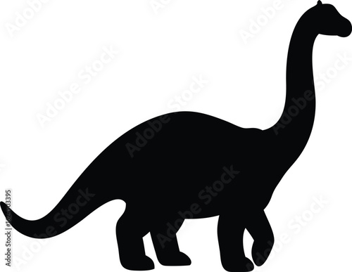 brontosaurus silhouette