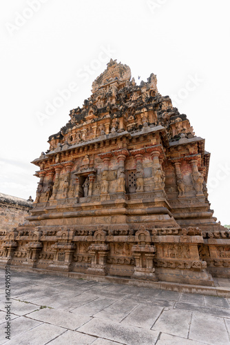 Le temple Airavatesvara à Darasuram (près de Kumbakonam), Tamilndu-india