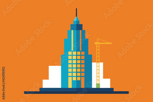 skyscraper construction in progress   (1).eps