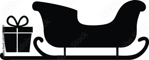 semi truck black silhouette