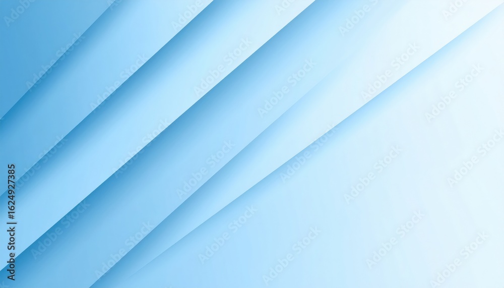 Obraz premium Dynamic blue gradient waves digital design abstract art modern aesthetic digital environment conceptual visualization