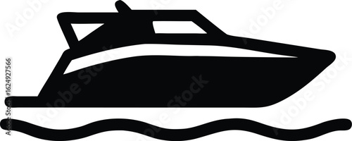 speedy yacht silhouette