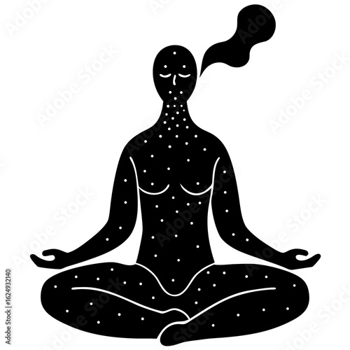 yoga lotus position