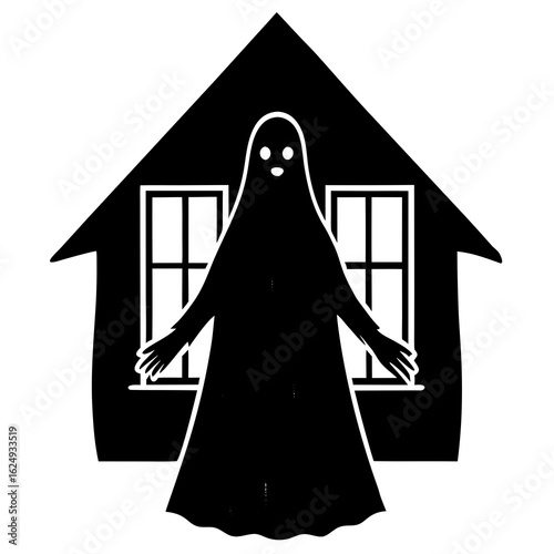 vector illustration of a woman praying