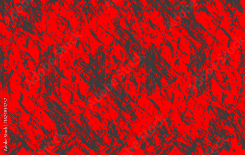 A vibrant red and gray grunge texture with bold distressed brush strokes and abstract patterns. Ideal for designers, and creatives seeking an intense and edgy red grunge aesthetic.