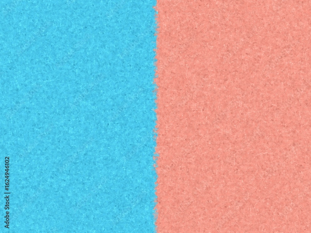 Fototapeta premium Abstract blue and coral textured background