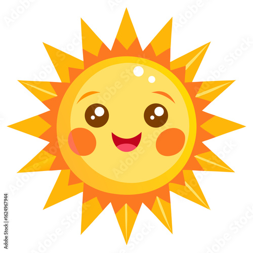 sun cartoon character