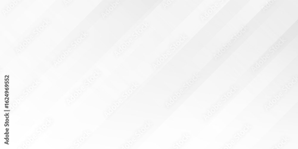Obraz premium White abstract background with line pattern, banner design. Vector 16:9
