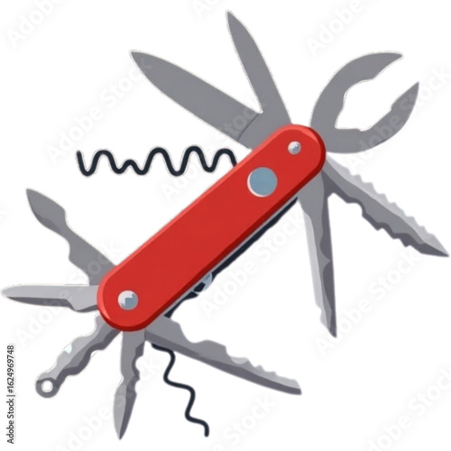 Multifunctional pocket knife