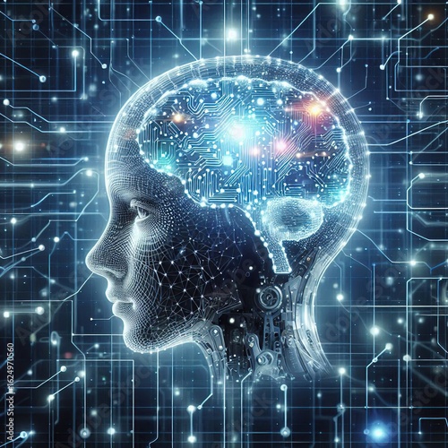 AI powering a digital future with green tech for a smart city, driving eco innovation, renewable energy, and eco-friendly sustainability.