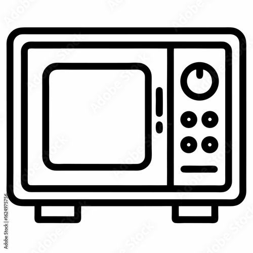 tv set vector