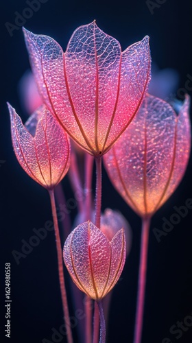 Enchanted Pink Floral Macro Photography