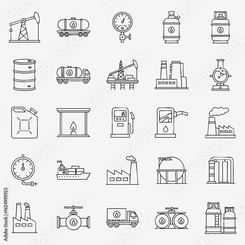 Oil industry equipment and transportation oil rig tanker