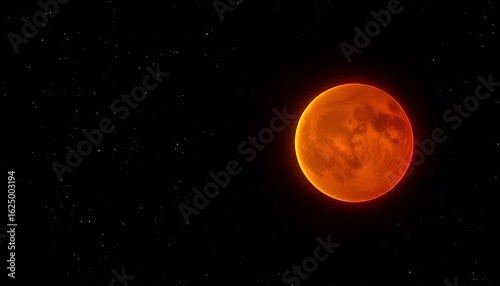 Brown Dwarf A small cool star represented as a glowing brown orb