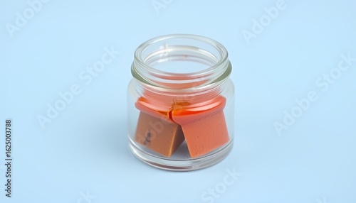 Miniature Jar Small size perfect for sample sizes or condiments