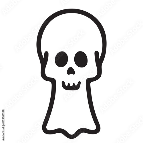 Halloween Icon Set – Flat Vector Design with Spooky Symbols