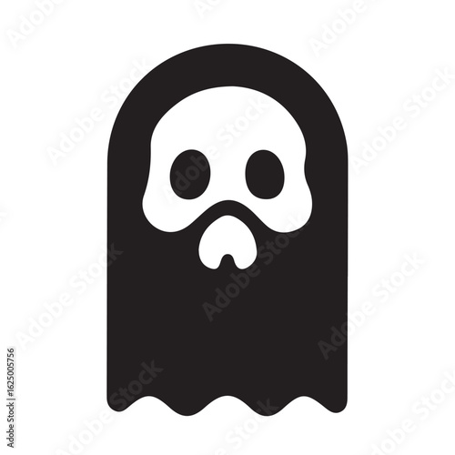 Halloween Icon Set – Flat Vector Design with Spooky Symbols
