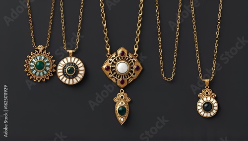 Patterned Necklaces