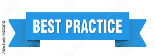 best practice ribbon isolated on transparent background. best practice ribbon