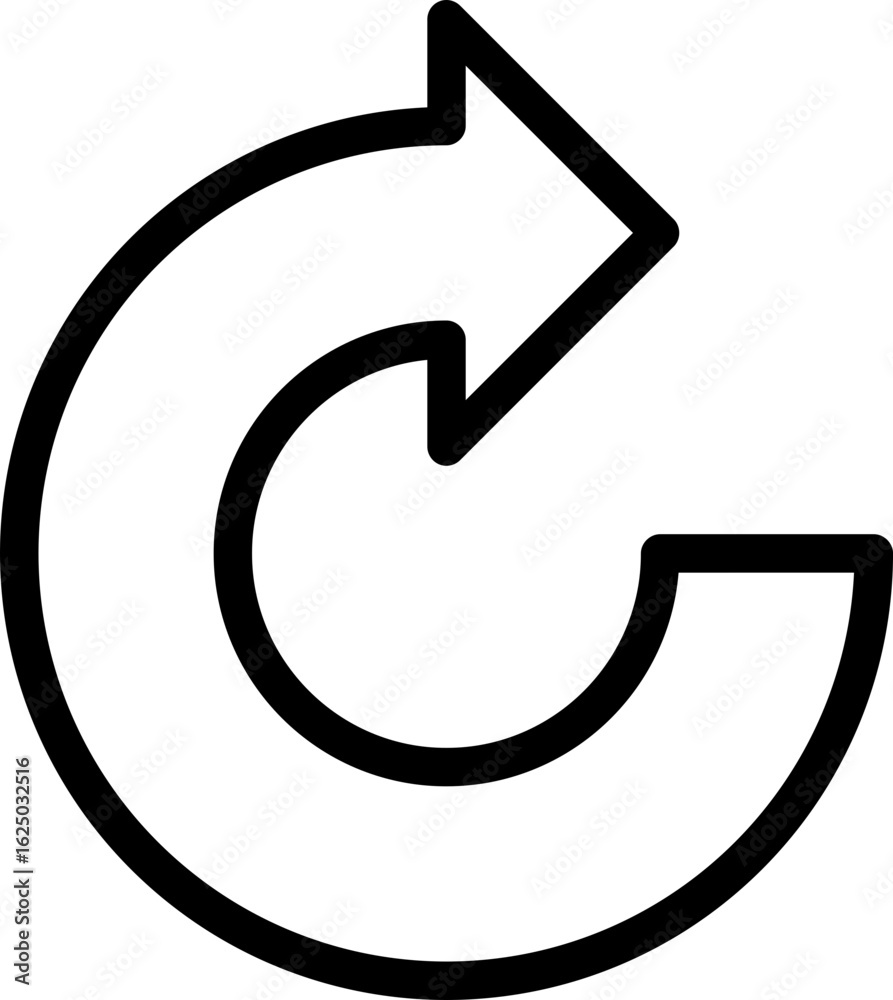 Vector illustration of an arrow design Vector illustration of an arrow design