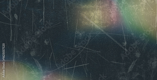 Old film light leaks texture with scratches, noise, iridescent light. Grunge retro photo style, camera film filter with bokeh, dust, grain. Distressed retro movie, photo burn effect. Vintage photo