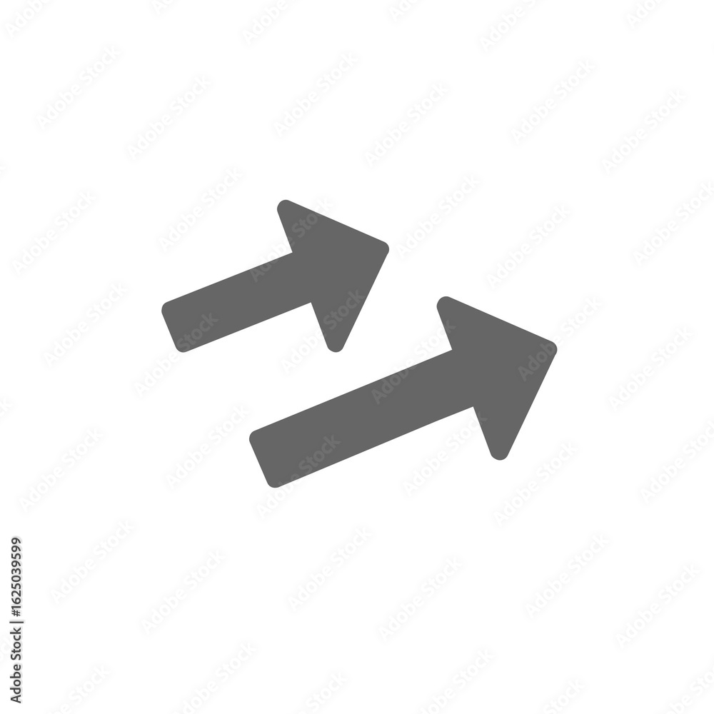 Obraz premium 双方向矢印アイコン – Bidirectional Arrow Icon 
