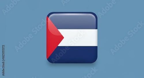 Flag icon square design Free Download Flag icon square design - GFXLoad