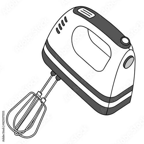 Efficient Electric Handheld Kitchen Mixer for Effortless Baking and Cooking Tasks