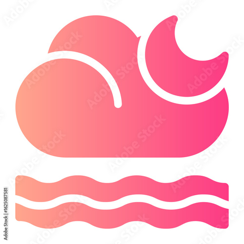 fog gradient icon