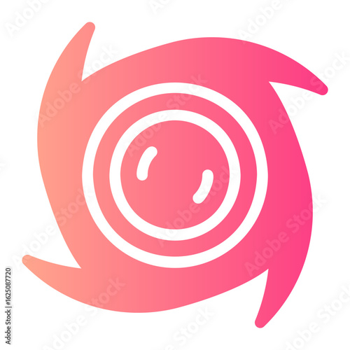 tropical storm gradient icon