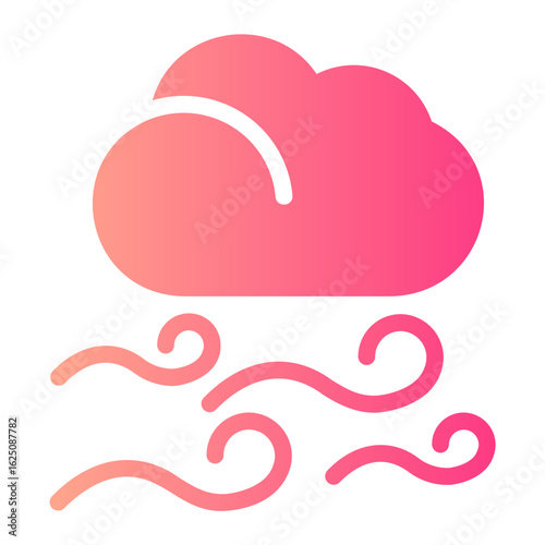 wind line icon
