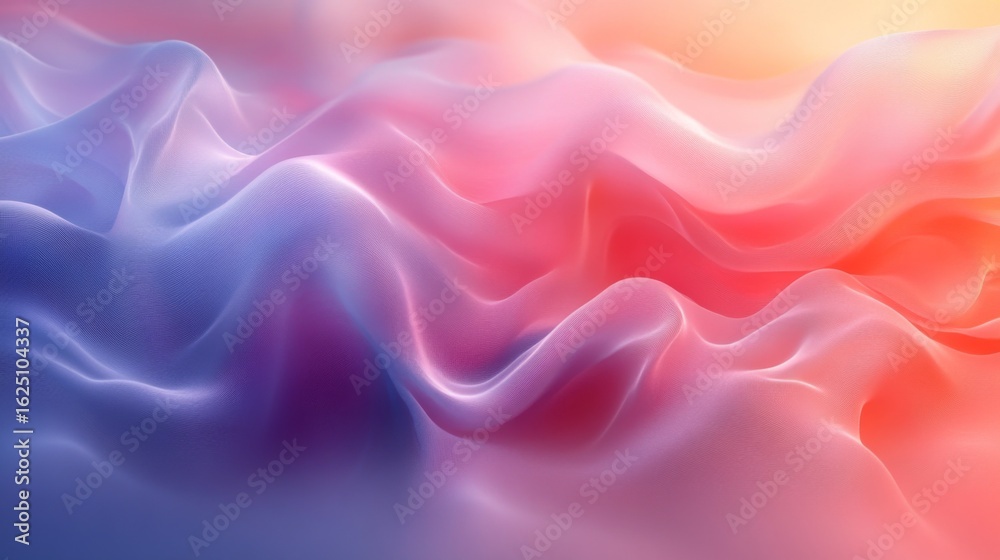 Obraz premium Abstract Pastel Dream: A Symphony of Colors in Motion