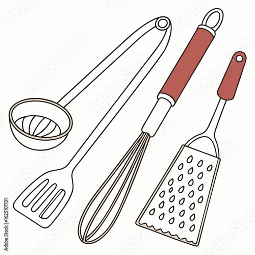 kitchen utensils set