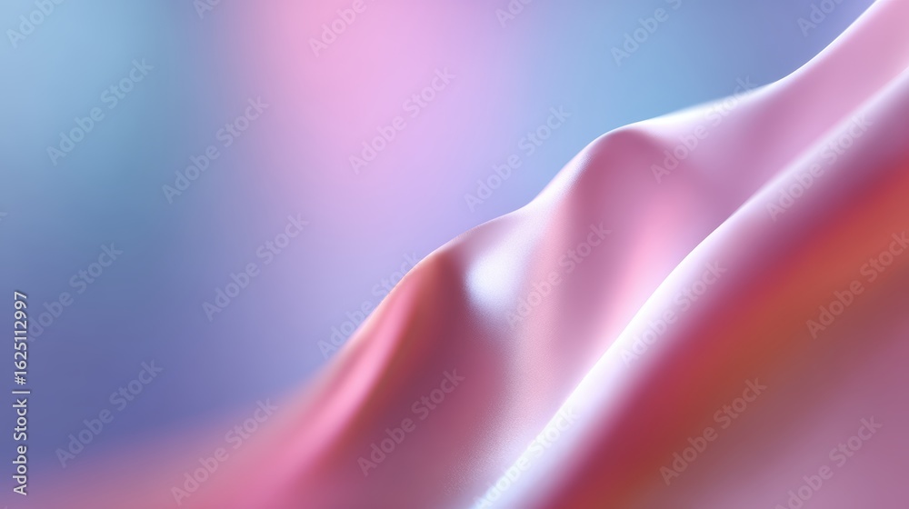 Obraz premium Abstract background of soothing pastel color gradients, peaceful and gentle. Calm, ethereal.