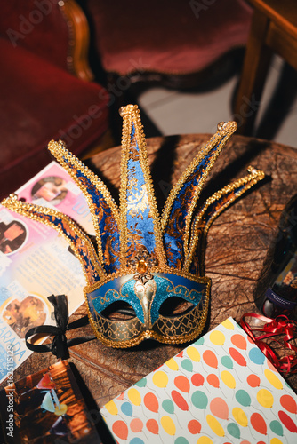 Venecian mask, carnival, new years eve