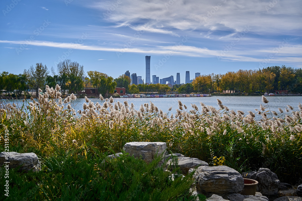Fototapeta premium CBD of Beijing, China