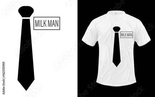 Fun matching halloween costume design featuring a milk man and milk carton silhouette for couples