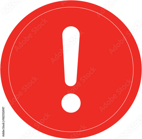 Danger and Warning sign icon. Attention vector , yellow, red and black fatal error message element, exclamation mark icon vector.Warning sign with an exclamation point.Danger triangle vector icon.