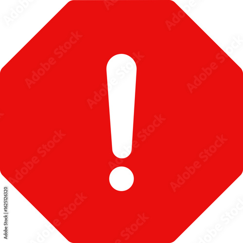 Danger and Warning sign icon. Attention vector , yellow, red and black fatal error message element, exclamation mark icon vector.Warning sign with an exclamation point.Danger triangle vector icon.