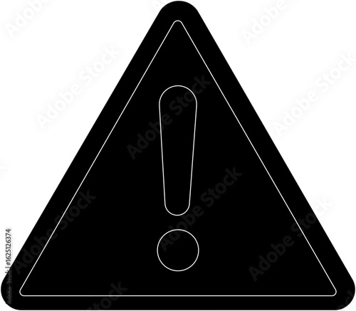 Danger and Warning sign icon. Attention vector , yellow, red and black fatal error message element, exclamation mark icon vector.Warning sign with an exclamation point.Danger triangle vector icon.