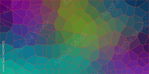  Rainbow vector polygon abstract layout. A vague abstract illustration with gradient.Modern geometrical abstract illustration with gradient.Rainbow vector triangle mosaic cover, abstract colorful back