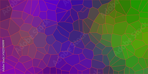  Rainbow vector polygon abstract layout. A vague abstract illustration with gradient.Modern geometrical abstract illustration with gradient.Rainbow vector triangle mosaic cover, abstract colorful back