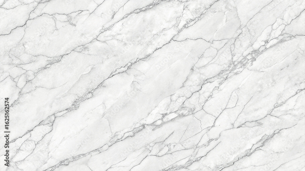 Fototapeta premium White Marble Texture with Fine Grey Veins background