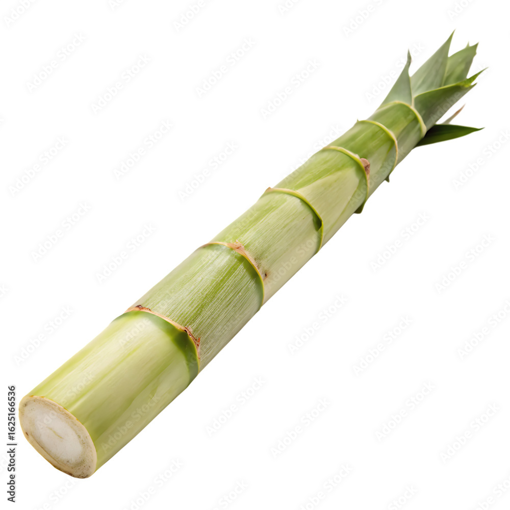 Fototapeta premium Bamboo isolated on a transparent background 