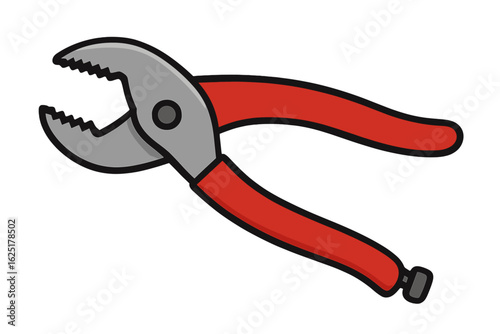 Vector tools for repair, maintenance, and pipework design include water pump pliers