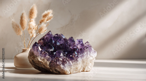 lavender in a vase