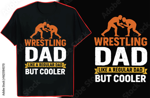 Wrestling T-Shirt Design | Fight Ring Action Retro Graphic