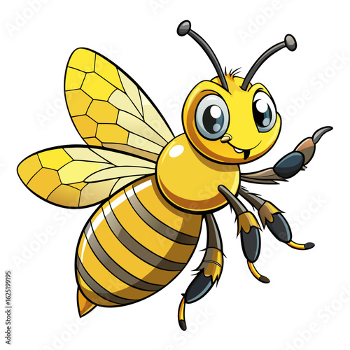 bee and honey